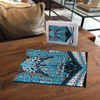 Aotearoa Iwi Ngati Porou Puzzle Maori Kowhaiwhai Pattern