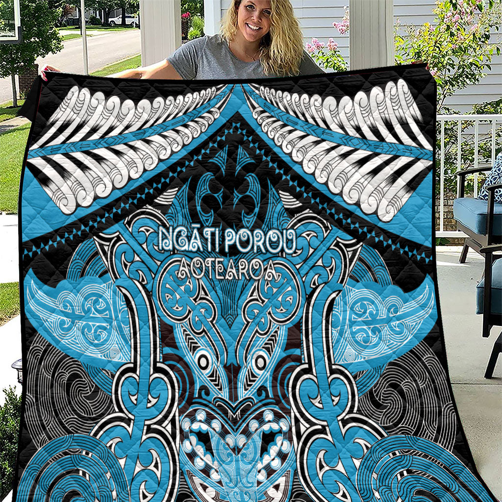 Aotearoa Iwi Ngati Porou Quilt Maori Kowhaiwhai Pattern
