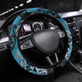 Aotearoa Iwi Ngati Porou Steering Wheel Cover Maori Kowhaiwhai Pattern