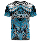 Aotearoa Iwi Ngati Porou Personalised T Shirt Maori Kowhaiwhai Pattern