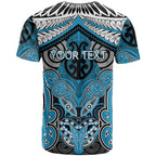 Aotearoa Iwi Ngati Porou Personalised T Shirt Maori Kowhaiwhai Pattern