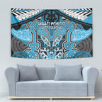 Aotearoa Iwi Ngati Porou Tapestry Maori Kowhaiwhai Pattern