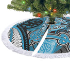 Aotearoa Iwi Ngati Porou Tree Skirt Maori Kowhaiwhai Pattern