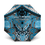 Aotearoa Iwi Ngati Porou Umbrella Maori Kowhaiwhai Pattern