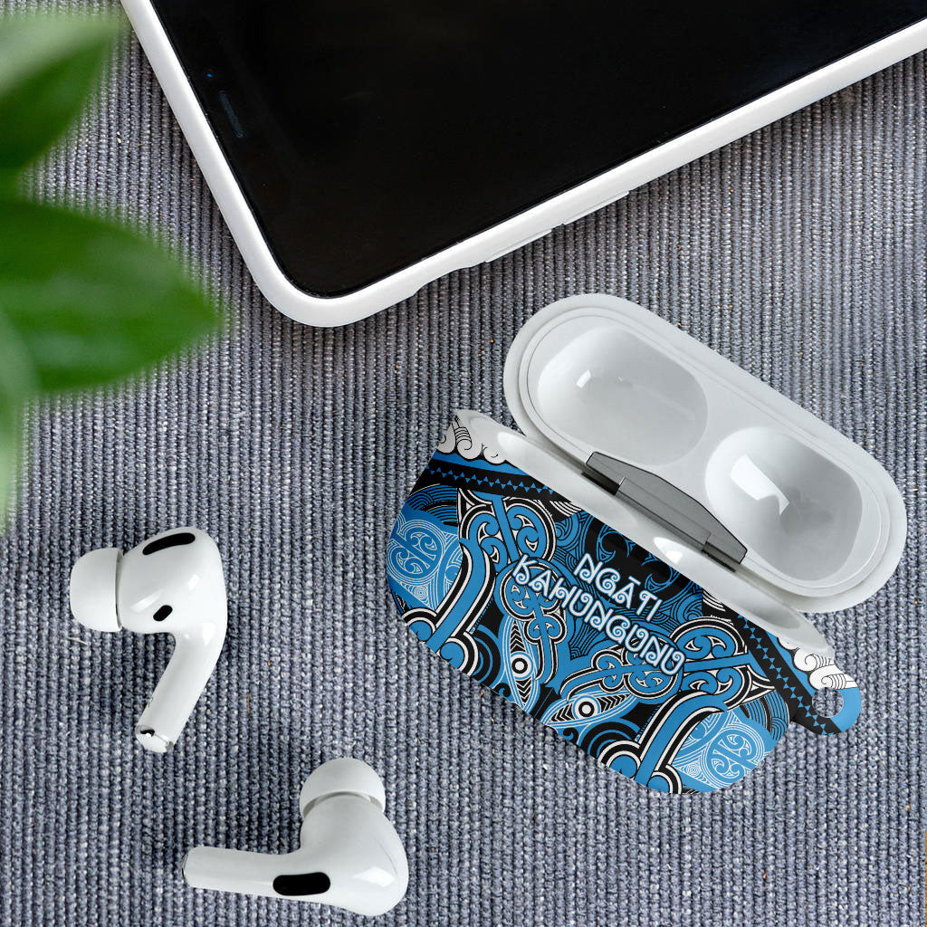 Aotearoa Iwi Ngati Kahungunu AirPods Case Maori Kowhaiwhai Pattern