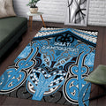 Aotearoa Iwi Ngati Kahungunu Area Rug Maori Kowhaiwhai Pattern