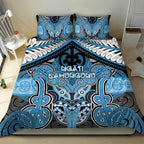 Aotearoa Iwi Ngati Kahungunu Bedding Set Maori Kowhaiwhai Pattern