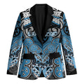 Aotearoa Iwi Ngati Kahungunu Personalised Blazer Maori Kowhaiwhai Pattern