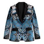 Aotearoa Iwi Ngati Kahungunu Personalised Blazer Maori Kowhaiwhai Pattern
