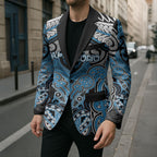 Aotearoa Iwi Ngati Kahungunu Personalised Blazer Maori Kowhaiwhai Pattern