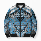 Aotearoa Iwi Ngati Kahungunu Personalised Bomber Puffer Jacket Maori Kowhaiwhai Pattern