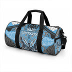 Aotearoa Iwi Ngati Kahungunu Duffle Bag Maori Kowhaiwhai Pattern