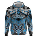 Aotearoa Iwi Ngati Kahungunu Personalised Hoodie Maori Kowhaiwhai Pattern
