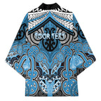 Aotearoa Iwi Ngati Kahungunu Personalised Kimono Maori Kowhaiwhai Pattern