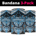 Aotearoa Iwi Ngati Kahungunu Neck Gaiter Maori Kowhaiwhai Pattern