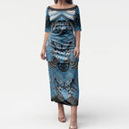 Aotearoa Iwi Ngati Kahungunu Personalised Puletasi Maori Kowhaiwhai Pattern