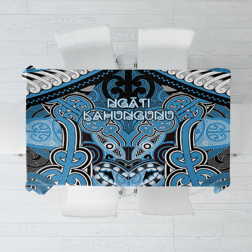 Aotearoa Iwi Ngati Kahungunu Tablecloth Maori Kowhaiwhai Pattern