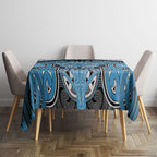 Aotearoa Iwi Ngati Kahungunu Tablecloth Maori Kowhaiwhai Pattern