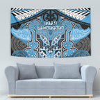 Aotearoa Iwi Ngati Kahungunu Tapestry Maori Kowhaiwhai Pattern