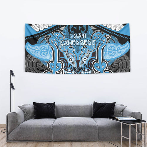 Aotearoa Iwi Ngati Kahungunu Tapestry Maori Kowhaiwhai Pattern