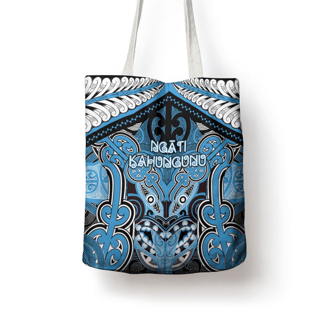Aotearoa Iwi Ngati Kahungunu Tote Bag Maori Kowhaiwhai Pattern