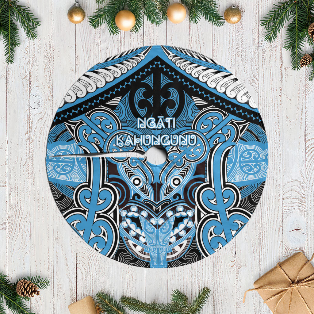 Aotearoa Iwi Ngati Kahungunu Tree Skirt Maori Kowhaiwhai Pattern