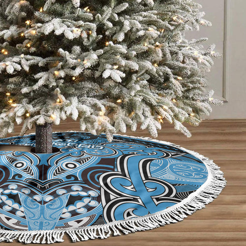 Aotearoa Iwi Ngati Kahungunu Tree Skirt Maori Kowhaiwhai Pattern