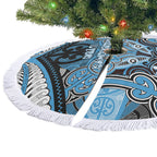 Aotearoa Iwi Ngati Kahungunu Tree Skirt Maori Kowhaiwhai Pattern