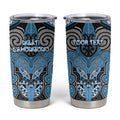 Aotearoa Iwi Ngati Kahungunu Personalised Tumbler Cup Maori Kowhaiwhai Pattern