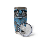 Aotearoa Iwi Ngati Kahungunu Personalised Tumbler Cup Maori Kowhaiwhai Pattern