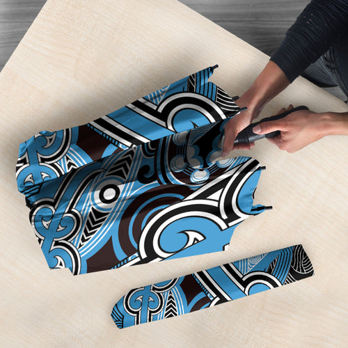 Aotearoa Iwi Ngati Kahungunu Umbrella Maori Kowhaiwhai Pattern