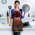 Aotearoa Iwi Tuhoe Apron Maori Kowhaiwhai Pattern