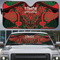 Aotearoa Iwi Tuhoe Auto Sun Shade Maori Kowhaiwhai Pattern