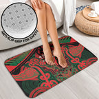 Aotearoa Iwi Tuhoe Bathroom Set Maori Kowhaiwhai Pattern