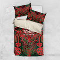 Aotearoa Iwi Tuhoe Bedding Set Maori Kowhaiwhai Pattern
