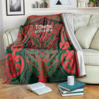 Aotearoa Iwi Tuhoe Blanket Maori Kowhaiwhai Pattern