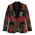 Aotearoa Iwi Tuhoe Personalised Blazer Maori Kowhaiwhai Pattern