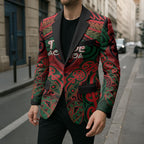 Aotearoa Iwi Tuhoe Personalised Blazer Maori Kowhaiwhai Pattern