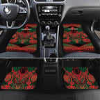 Aotearoa Iwi Tuhoe Personalised Car Mats Maori Kowhaiwhai Pattern