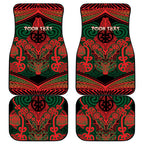Aotearoa Iwi Tuhoe Personalised Car Mats Maori Kowhaiwhai Pattern