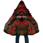 Aotearoa Iwi Tuhoe Personalised Cloak Maori Kowhaiwhai Pattern