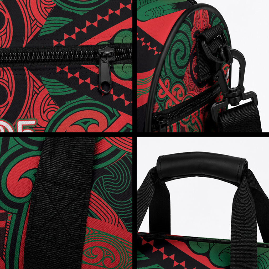 Aotearoa Iwi Tuhoe Duffle Bag Maori Kowhaiwhai Pattern