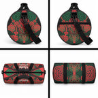Aotearoa Iwi Tuhoe Duffle Bag Maori Kowhaiwhai Pattern