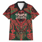 Aotearoa Iwi Tuhoe Personalised Hawaiian Shirt Maori Kowhaiwhai Pattern