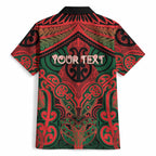 Aotearoa Iwi Tuhoe Personalised Hawaiian Shirt Maori Kowhaiwhai Pattern