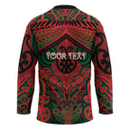 Aotearoa Iwi Tuhoe Personalised Hockey Jersey Maori Kowhaiwhai Pattern