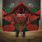 Aotearoa Iwi Tuhoe Hooded Blanket Maori Kowhaiwhai Pattern