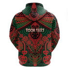 Aotearoa Iwi Tuhoe Personalised Hoodie Maori Kowhaiwhai Pattern