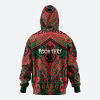 Aotearoa Iwi Tuhoe Personalised Hoodie Maori Kowhaiwhai Pattern