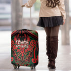 Aotearoa Iwi Tuhoe Luggage Cover Maori Kowhaiwhai Pattern
